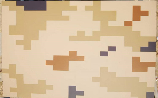 赤峰荒漠迷彩漆喷涂